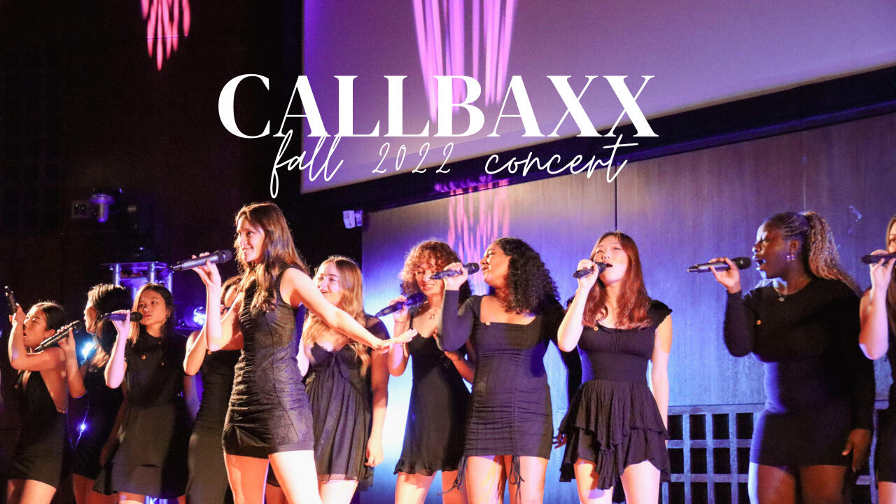 Callbaxx Fall &#39;22 Concert. Event video. Kristen Hannah &amp; Annie Riedel. c. 2023